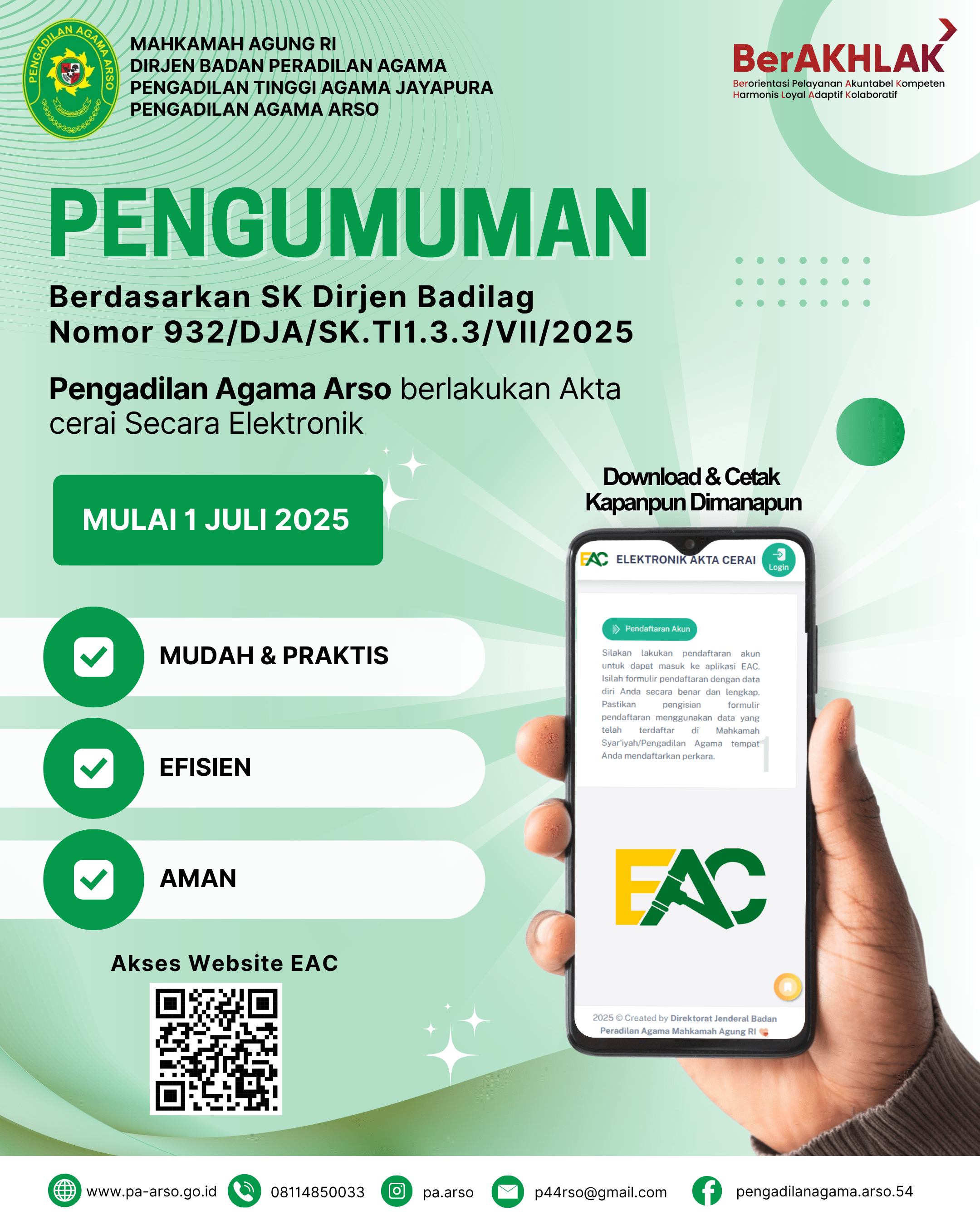 EAC min